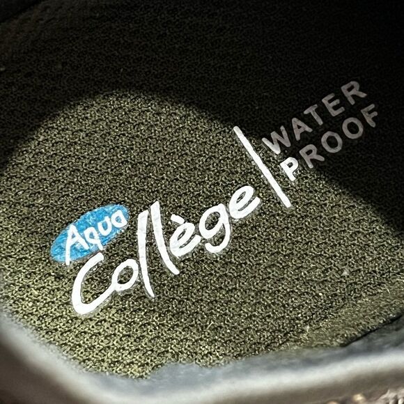 Aqua College Kali Sneakers Women’s Size 8M – Camo Comfort Shoes silver studs - Picture 8 of 14